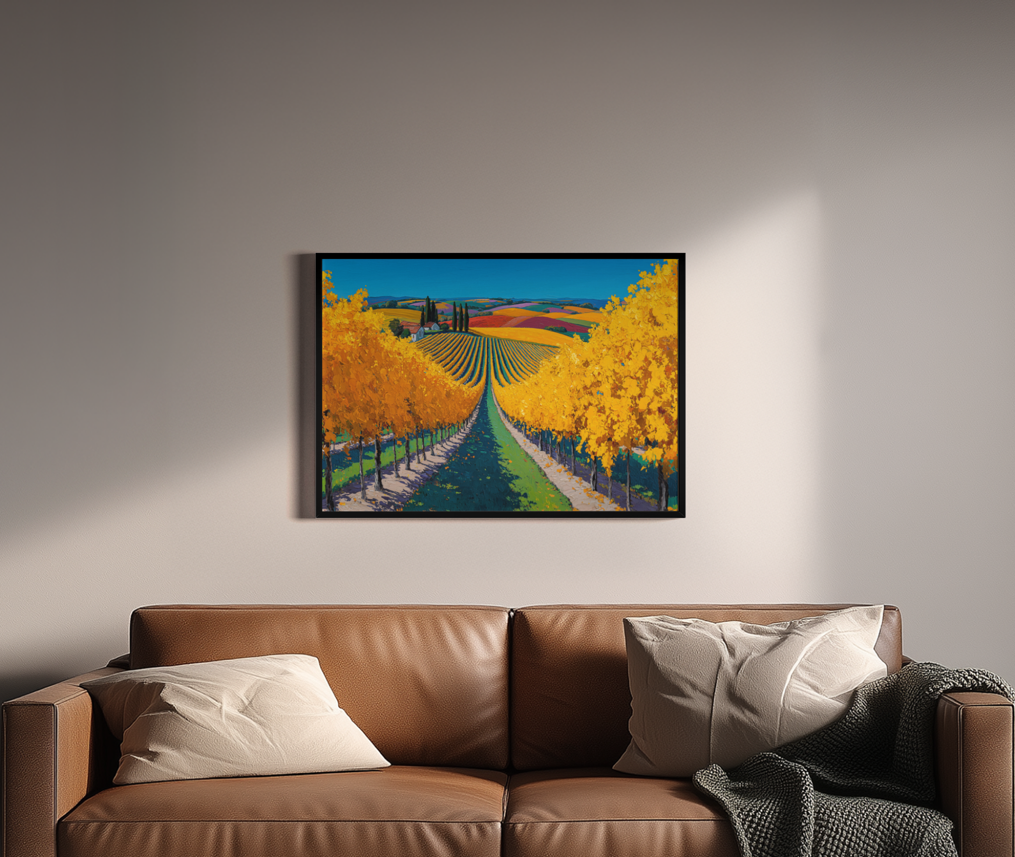 Into the vines